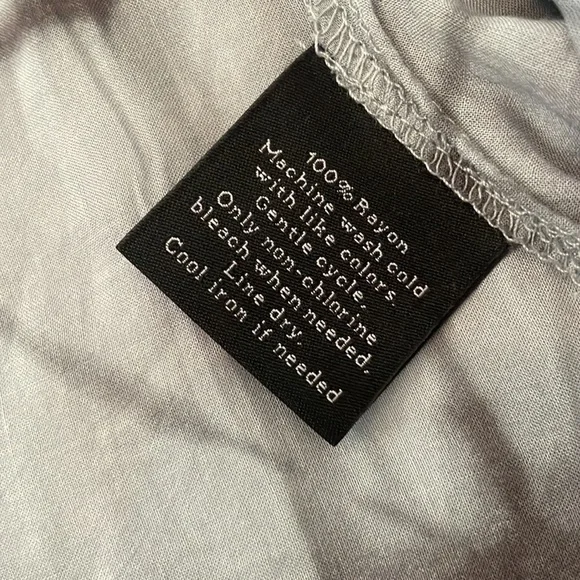 Rock & Republic High Low Sleeveless Button up Blouse Thin Tue Dye Breezy XL - Picture 8 of 9